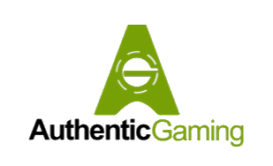Authentic gaming company logo